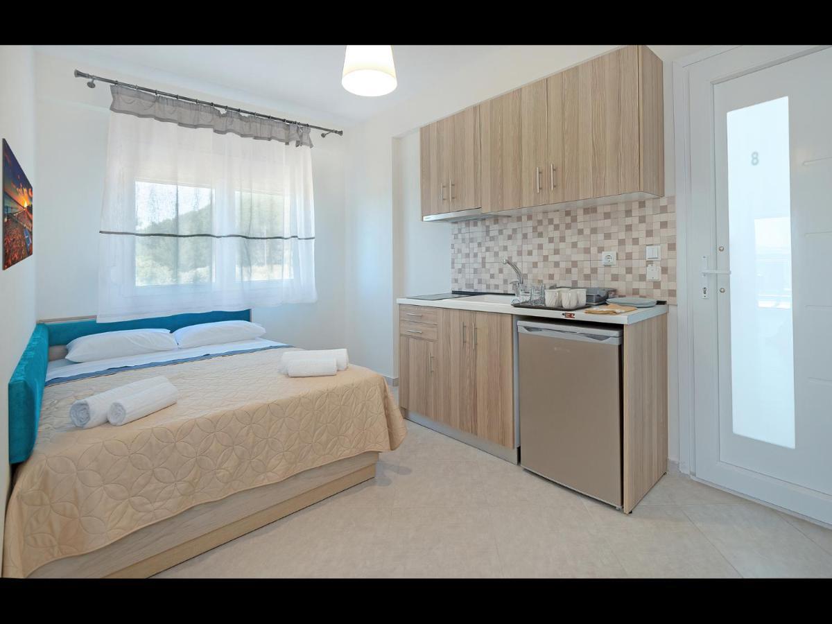 Meliria Apartments Skala Rachoni  Bagian luar foto